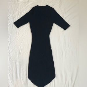 Black Knot Bodycon Dress